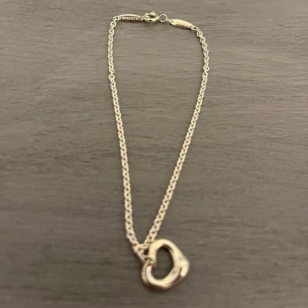 Tiffany & Co. Elsa Perretti open heart bracelet